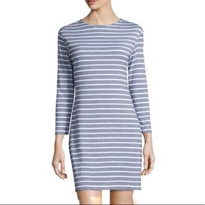 Sail to Sable striped shift dress